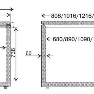 Lada congelare Profesionala JUKA cu capac plin Seria MZ  -14...-23*C - Frigosztufi